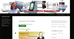 Desktop Screenshot of janome15000.com